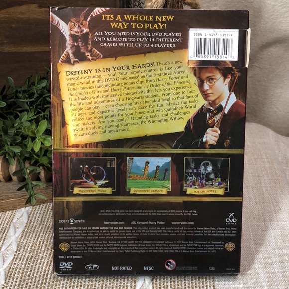 Harry Potter Interactive DVD Game - Hogwarts Challenge VG - Picture 2 of 9